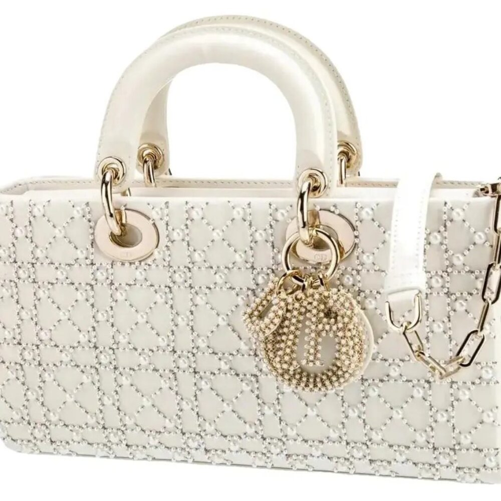Dior Lady D-Joy leather handbag